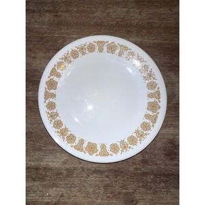 Vintage Corelle Butterfly Gold Corning Pyrex Bread Plate 6 3/4" EUC